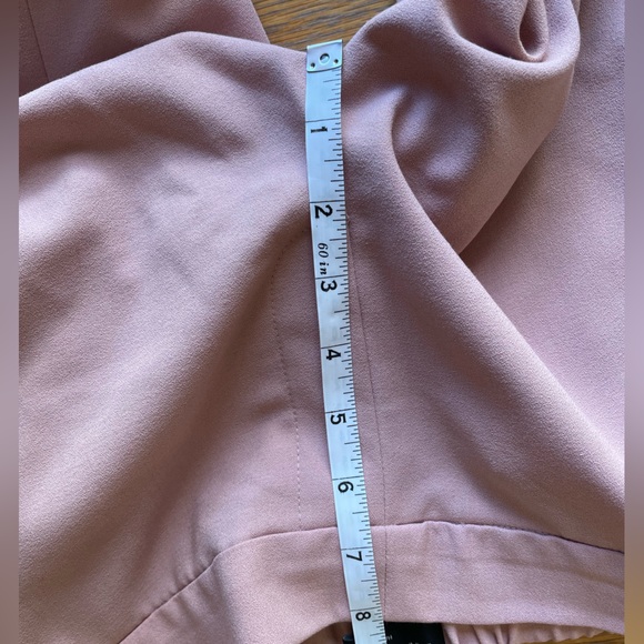 Banana Republic Blush Crop Relaxed Dress Pants Size 4 - Picture 10 of 12